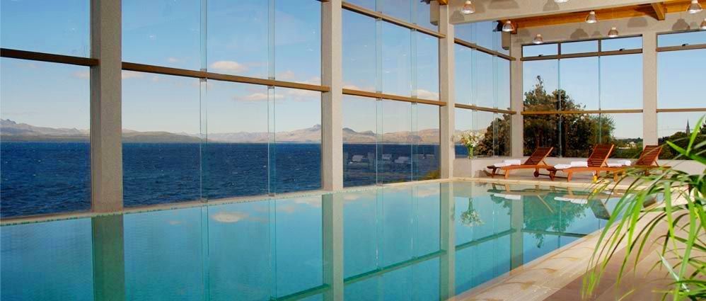 Alma Del Lago Suites & Spa Σαν Κάρλος ντε Μπαριλότσε Εξωτερικό φωτογραφία The pool at the hotel